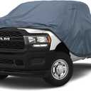 16 Layers Large Truck Cover Waterproof All Weater, Heavy Duty Pickup Truck Cover for RAM 2500 3500, Silverado 1500 2500 3500, F-Series F-250 F-350, Toyota Tundra etc. Length up to 261 inch. (4 Truck XXXL - Max Length to 261",Max Cab to 158")
