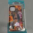 Case for iPhone 15 [Compatible with MagSafe], Matte Soft Silicone + Hard PC Anti-Scratch Shockproof Protective 2-in-1 Case for Women Men - Virgin Mary Flower Collage