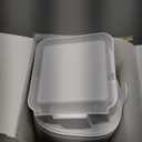 Smart Automatic Cat Feeder - 6-L Reliable Automatic Cat Food Dispenser with Display LCD Screen for Easy Set Up - (White)