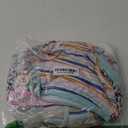Fruit of the Loom Girls' Tag Free Cotton Brief Underwear Multipacks, Brief-20 Pack-White/ Stripes/ Animal Print  (Size 12)