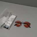 Fluorescent-41 Pink Tinted Blue Light Blocking Glasses for Migraine, Light Sensitivity, Photophobia JF5002
