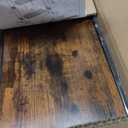 Slim Storage Cart 4 Tier Fruit and Vegetable Baskets for Kitchen Small Space, Narrow Laundry Cart on Wheels with Wooden Top and Metal Handle for Pantry, Bathroom, Laundry Room (16.7"Dx9.1"Wx34"H)