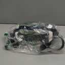 Clear Football Purse for Women – Clear Stadium Approved Purses for Game Day – 9.85"×6.7"×5.9" Small Purses for Women, Football Shaped Stadium Bag for Cosmetic – Makeup Bag & Football Accessories