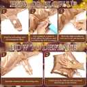 50th Birthday Decorations for Men Women Vintage 1976 50th Birthday Balloons with 32 Inch Coffee Brown Number 50 Retro Boho Sage Green Burnt Orange Boho Party Supplies Gifts for Him Her