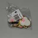 20Pcs Mouse Themed Patch, Pink Mouse Chenille Patches Gold Edges Bowknot Iron On Patch for Bags Hat DIY Clothing Repair