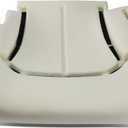 DNA Motoring Driver Side Front Bucket Seat Bottom Lower Cushion Pad Upgrade Compatible with 99-02 Silverado 1500 2500, White, ZTL-Y-0037, 1 Count (Pack of 1)
