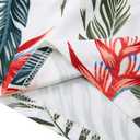 RAISEVERN Womens Rompers for Summer Casual Short Jumpsuits with Pockets 2026 Spaghetti Straps Cami Beach Vacation Clothes (XX-Large, Style 11 Leaves)