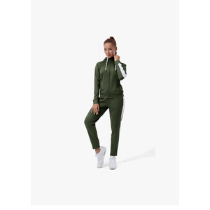 TEZO Womens Full Zip-Up Hoodie Tracksuit Set Long Sleeve Casual Jogging Suits Workout Gym 2 Piece Outfits with Pockets, Size XL