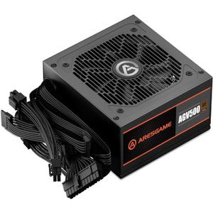 ARESGAME AGV Series 500W Power Supply, 80 Plus Bronze Certified, Non Modular Power Supply