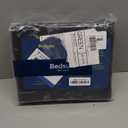 Bedsure Duvet Cover Queen Size - Reversible Black Queen Duvet Cover Set with Zipper Closure, 3 Pieces Floral Patterned Bedding Set with 8 Corner Ties and 2 Pillow Shams