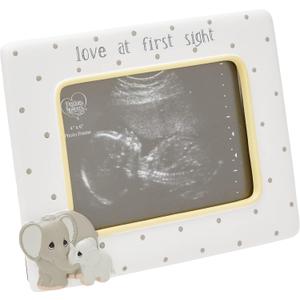 Precious Moments Elephant Love at First Sight Ultrasound 4 x 6 Resin & Glass 183407 Photo Frame One Size Multi