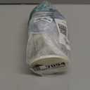 360 Rotating Makeup Brush Holder with Lid, Waterproof Three-Compartment Makeup Organizer, 180 Side-Pull Door Desk Organizer, Dustproof Brush Holder for Vanity and Bathroom (Transparent)