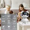 Cute Bear 2K Wireless-Smart Robot Home Security Camera - Nanny & Pet Motion Monitor, Baby Cry Detection Alarm, Privacy Mode, 5G Dual-Band, PanTilt, Full HD Night Vision, 24/7 Recording, 2-Way Audio