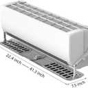 Adjustable AC Air Flow Deflector, Air Conditioner Deflector, Mini Split Vent Deflector, Anti-Direct Blowing Shield for Wall-Mounted Air Conditioners