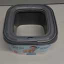 The Diaper Genie Jumbo+ Square Refill, with continuous film, can hold up to 1080 newborn-sized diapers per refill. (Blue)