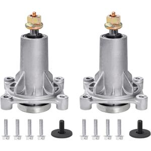 AJANTA INDUSTRIAL187292 192870 532187281 532187292 567253301 587819701 587125401 Compatible with Husqvarna yth22v46 yth24v48 Spindle 187292 Mandrel Assembly Fits 42" 46" 48" 54" (Pack 2)