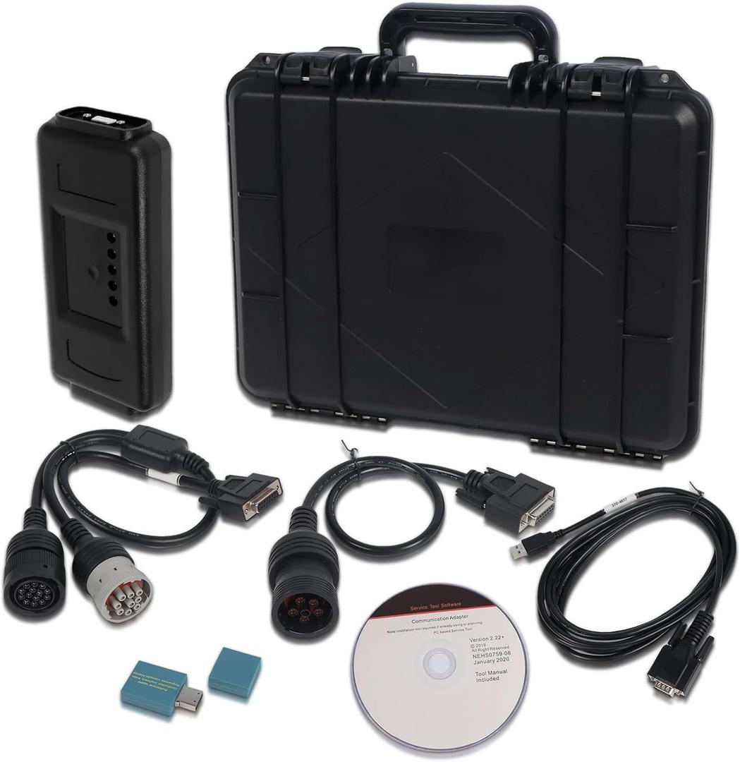 478-0235 ET4 Diagnostic Tool 2019C Version & 2021 Version for CAT Heavy Equipment (6&9&14 Pins Cable) ET-4 Diagnostic Adapter Tool