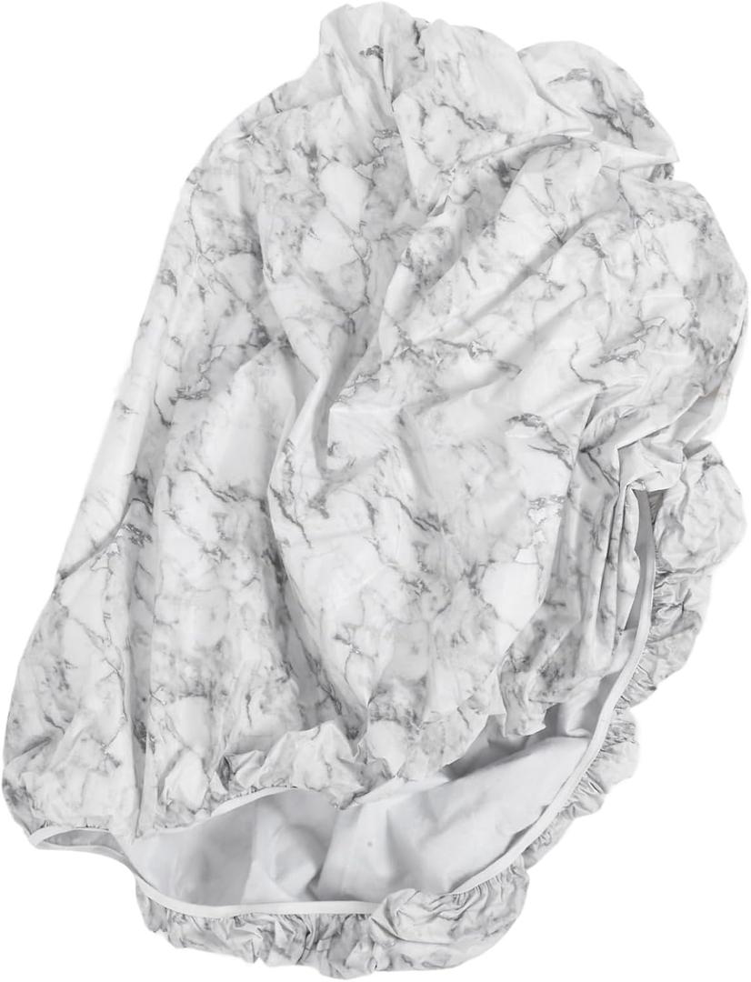 Elastic Table Cover with Pvc Material Dining Table Protector for Outdoor Use Easy to Install with Elastic Band for Patio Gatherings and Events