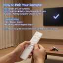 BN59-01391A Samsung Frame TV Remote, for 2018-2025 Samsung Remote Control for Smart TV with Voice Control Rechargeable Solar Cell USB-C, Compatible with Samsung Neo QLED, OLED, Crystal UHD, The Frame