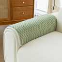 JPGGD Plush Warm Sofa Covers Washable, Funny Fuzzy Couch Cover for Dogs Washable, Non-Slip Couch Covers for Recliner, Soft Sofa Slipcover for Pet & Kid(1PC, Green, 36"×36", Single Seater)