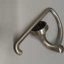 Moen Eva Brushed Nickel European Single Post Toilet Paper Holder, Wall Mounted Toilet Tissue Holder, YB2808BN