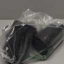 Bekith 3 Pack Kitchen Canisters with Bamboo Lids, Airtight Metal Canister Set, Food Storage Containers Jars for Coffee, Sugar, Tea, Flour, Rustic Kitchen Decor Containers, Black