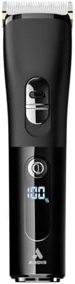 Andis 560547 Envision Cordless High-Speed Hair Clipper, 21-Piece Kit, Adjustable Blade, 1.5” LED Digital Display Screen, Black
