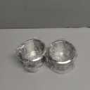 2 Pcs Tessco Table Cup Holder Inserts Stainless Steel Drop in Drink Cup Holder Insert Metal Poker Game Table Accessories for Casino Desk Car Trucks Boat Sofa Cupholder Storage