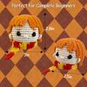 Crochet Kit for Beginners Adults -Animals Start Crotcheting - Perfect Amigurumi Knitting Learn to Kit for Adult with Stitch by Stitch Video Tutorials,Holiday Christmas Gift.