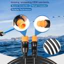 Replacement for Garmin 010-11617-32 Extension Cable 12-Pin, Compatible with 12-Pin Garmin Scanning Transducers, 12-Pin Airmar Transducers with XID, ECHOMAP, STRIKER, LiveScope, GPSMAP Series (10 Feet)