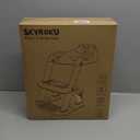 Potty Training Seat, SKYROKU 8868 Upgrade Toddler Toilet Seat for Kids Boys Girls, 2 in 1 Potty Training Toilet, Splash Guard Anti-Slip Pad Step Stool,New Sector-Shape Stabilized Base (Grey)