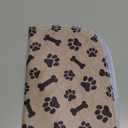 Washable Pee Pads for Dogs Non-Slip Leak-Proof Ultra-Absorbent Reusable Waterproof Training Pads for Crate, Playpen, Potty Khaki, 27.6" x 31.5"