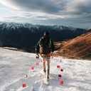 Anley Red Marking Flags 100 Pcs - 4" X 5" Vinyl Irrigation Sprinkler Flag with 15 Inch Steel Wire Stake - Small Marker Flags for Lawn, Yard, Industrial, Landscaping, Construction and Survey