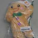 12'' Gingerbread Plush, Christmas Gingerbread Man Stuffed Animal, Cute Xmas Doll Plush Toys, Christmas Decor Gift for Toddlers Kids Indoor Home