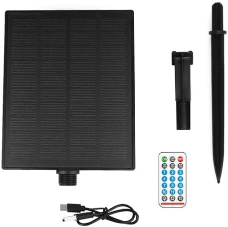 Ambience Pro Replacement Solar Panel – Compatible only with FESTIA Outdoor String Rope Lights Dimmable Remote LED Edison Vintage Bulbs Waterproof for Backyard and Patio Lights Commercial Grade