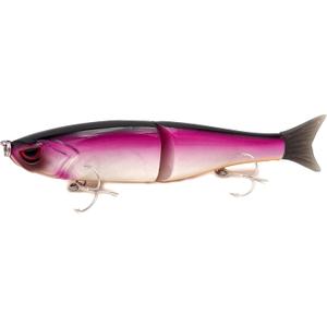 Glide Baits Jointed Swimbait Lifelike Fishing Lures for Bass Trout Pike Salmon Bluegill (Pink Purple-4.5in/0.65oz)