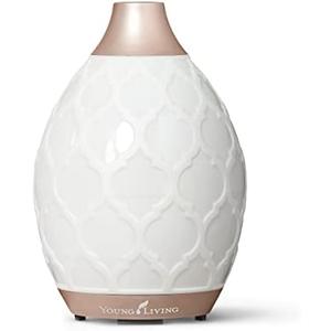 Young Living Desert Mist Ultrasonic Essential Oil Diffuser - Elegant Vase for Soothing Aromatherapy - Stylish Design for Home and Office Aroma Diffuser : Health & Household