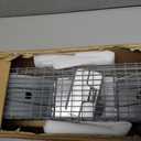 HOMESTEAD Live Trap Indoor/Outside - Squirrel Trap, Have A Heart Animal for Chipmunk, Small Rabbits, Weasel and Similar-Size Rodents, 18"x5"x5", Fully Assembled
