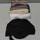 Women Under Scarf Hat Hijab Cap Islamic Hijab Undercap Hijab Bonnet Cap Muslim Inner Beanies Hat Underscarf Turban (One Size, 9 Pieces Mixed Colors)