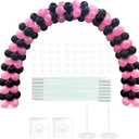 YALLOVE 21ft Balloon Arch Stand Kit, Free Combination in Width and Height (e.g. 10ft x 7.5ft), Convenient to Assemble and Disassemble, Not Include Balloons