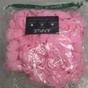 Juvale 100 Pack Pink Artificial Flowers for Decoration, Bulk Stemless Fake Foam Roses for Wedding, Decorations, Bouquets (3 in)