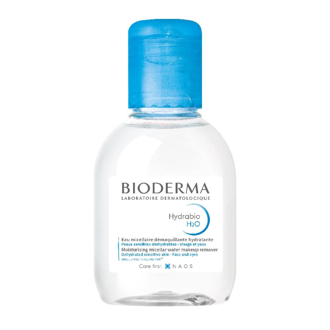 Bioderma - Hydrabio H2O Micellar Water - Face Cleanser and Makeup Remover - Micellar Cleansing Water for Dehydrated Sensitive Skin (3.33 Fl Oz (Pack of 1))