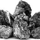 6.1-8.1 Inches Natural Seiryu Stone, 6 PCS Large Aquarium Rocks for Aquascaping, Iwagumi Layouts, Terrariums & Aquarium Dcor