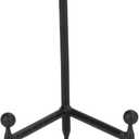 TRIPAR Modern Tripod Easel Display, Black Finish, Lightweight & Durable Design, Perfect for Displaying Pictures, Artwork, Plates, Tiles, & More, 8 Inch