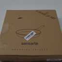 SENSARTE Nonstick Ceramic Frying Pan Skillet, 11 Inch Omelet Pan, Healthy Non Toxic Induction Compatible Egg Pan with Heat Resistant Handle, PTFE and PFAS-Free (White)