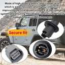 Tail Light Socket Wiring Harness Compatible with Jeep Wrangler JK 2007-2018 Replace for 68004166AC