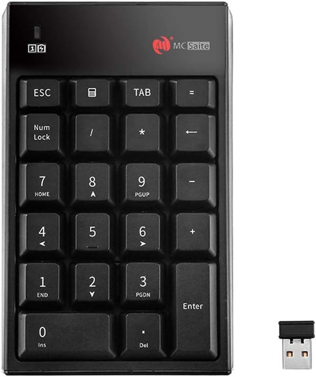 Wireless Numeric Keypad, 2.4G, 22 Keys