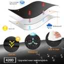 Grill Cover, 40 inch BBQ Gas Grill Cover for Outdoor Grill, Charbroil Grill Cover Barbecue Waterproof, Anti-UV for Weber Char-Broil Monument, Dyna-glo Nexgrill Spun Polyester