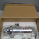 Metal Gourmet Pasta Press Attachment for Kitchenaid Stand Mixer, Pasta Maker Attachment with 5 Interchangeable Plates, Spaghetti Bucatini Fusilli Large/Small Macaroni