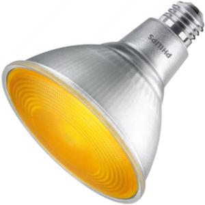 Philips 90-Watt Equivalent PAR38 LED Flood in Yellow (1-Pack) 568279